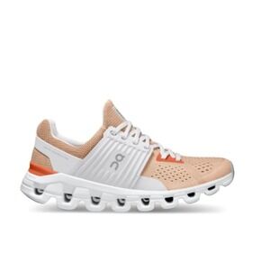 On Cloudswift Womens Size 9.5 Copper/Frost/White Running Shoes Sneakers  - NEW